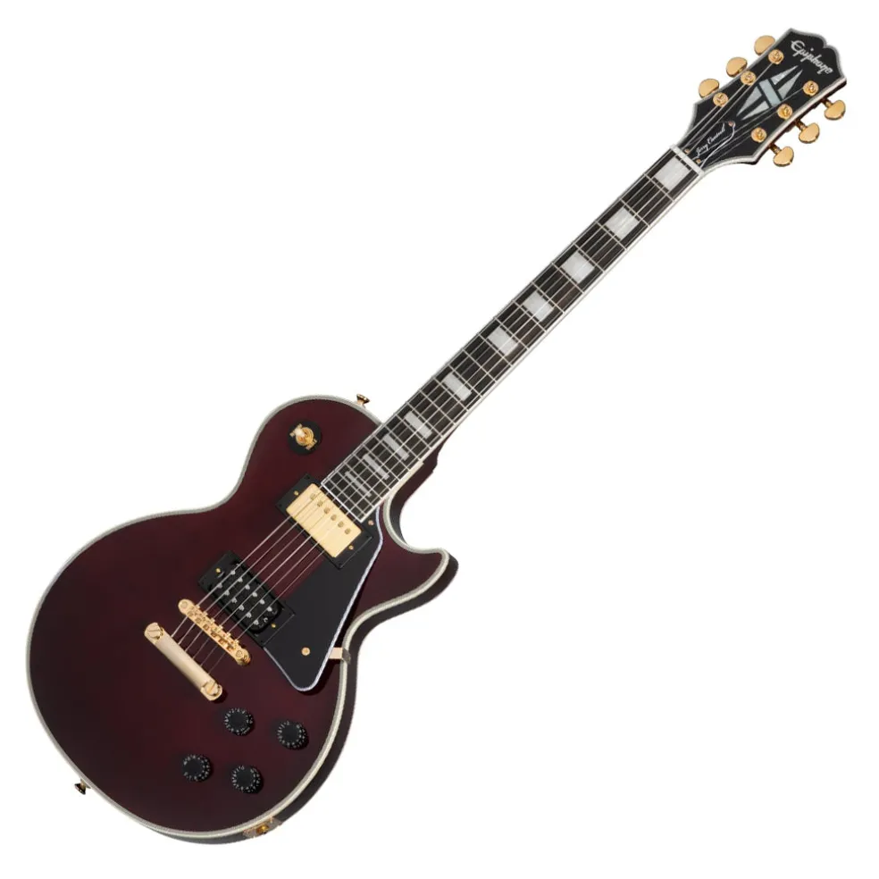 Epiphone Jerry Cantrell "Wino" Les Paul Custom - Wine Red - /w Case