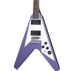 Epiphone Kirk Hammett 1979 Flying V Electric Guitar - Purple Metallic