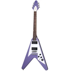 Epiphone Kirk Hammett 1979 Flying V Electric Guitar - Purple Metallic