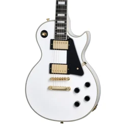 Epiphone Les Paul Custom Alpine White with Hardcase