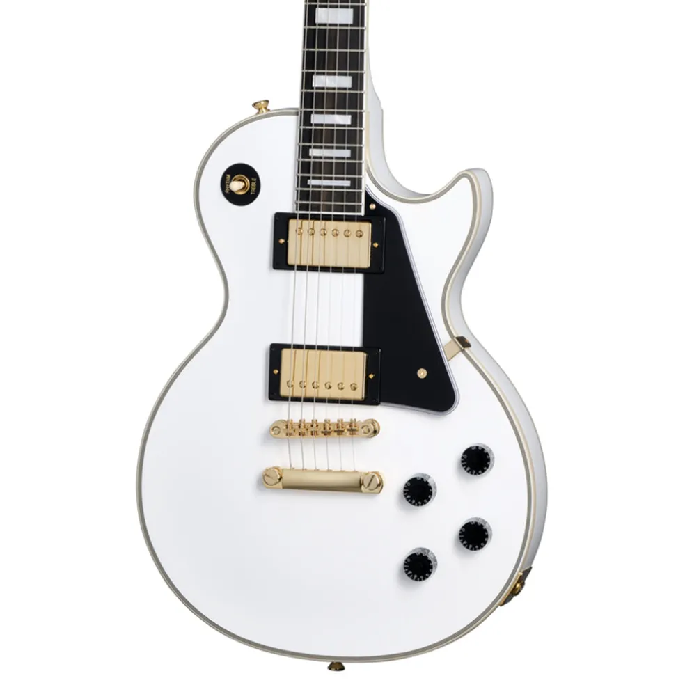 Epiphone Les Paul Custom Alpine White with Hardcase