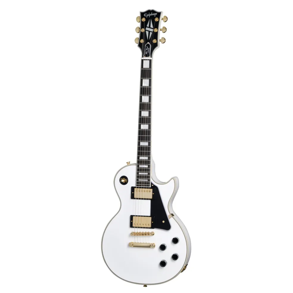 Epiphone Les Paul Custom Alpine White with Hardcase