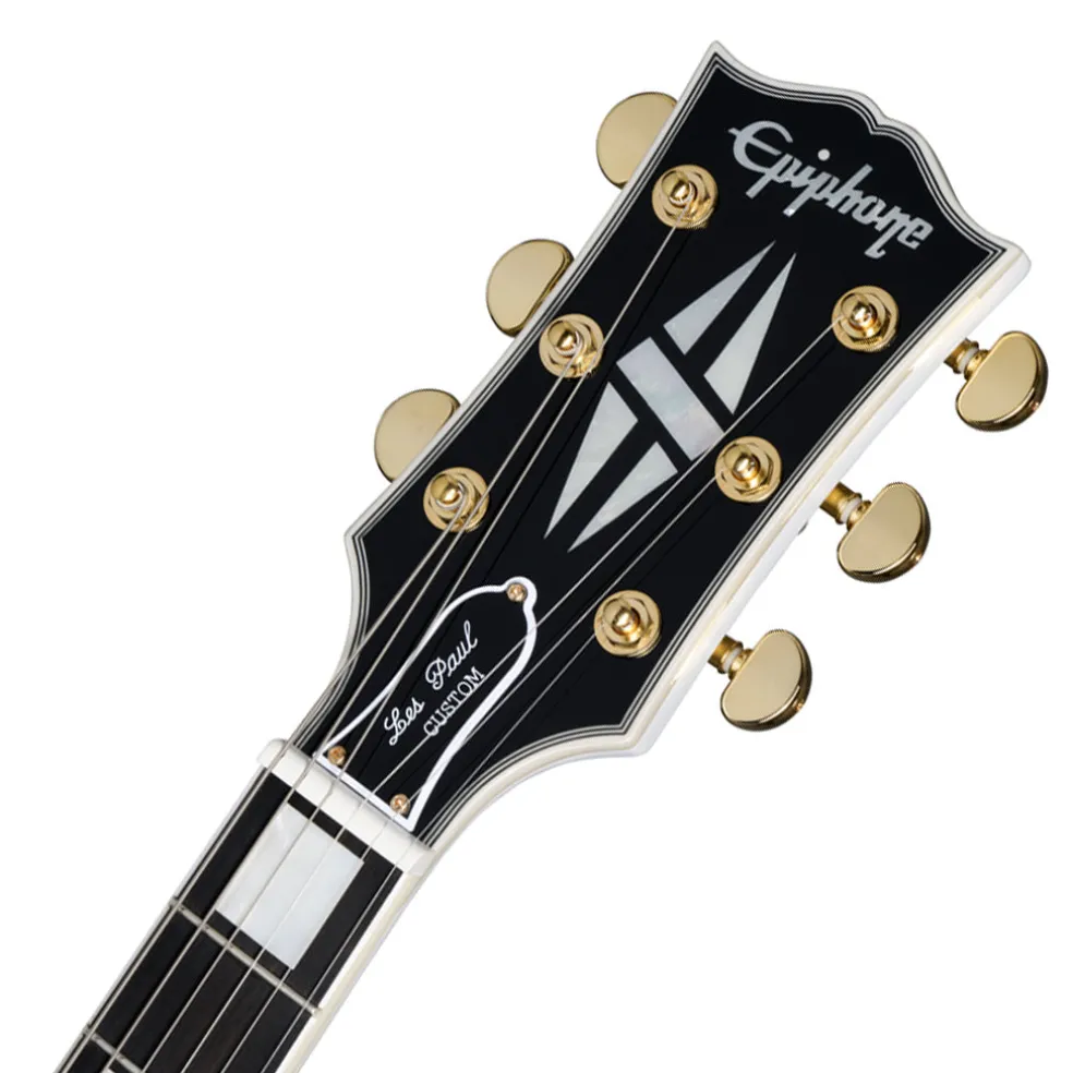 Epiphone Les Paul Custom Alpine White with Hardcase
