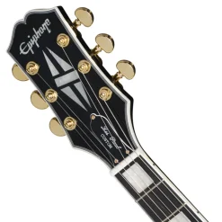Epiphone Les Paul Custom Left Handed with Premium Gig Bag - Ebony
