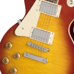Epiphone Les Paul Standard 50s Figured Top Left Handed - Washed Cherry Sunburst