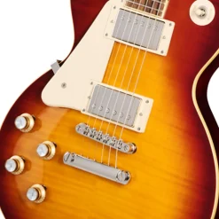 Epiphone Les Paul Standard 60s Figured Top with Premium Gig Bag Left Handed - Iced Tea