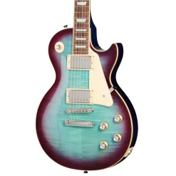 Epiphone Les Paul Standard 60s Figured Top with Premium Gig Bag - Blueberry
