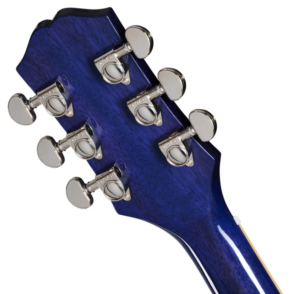 Epiphone Les Paul Standard 60s Figured Top with Premium Gig Bag - Blueberry