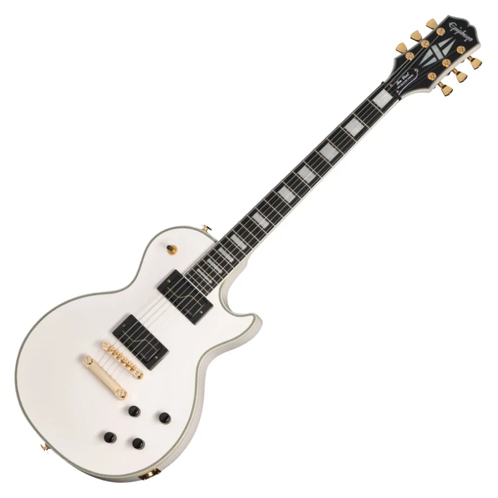 Epiphone Matt Heafy Les Paul Custom Origins - Bone White