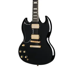Epiphone SG Custom Left Handed with Premium Gig Bag - Ebony