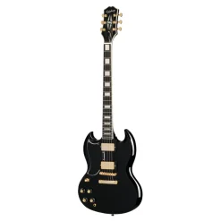 Epiphone SG Custom Left Handed with Premium Gig Bag - Ebony