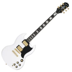 Epiphone SG Custom with Premium Gig Bag - Alpine White