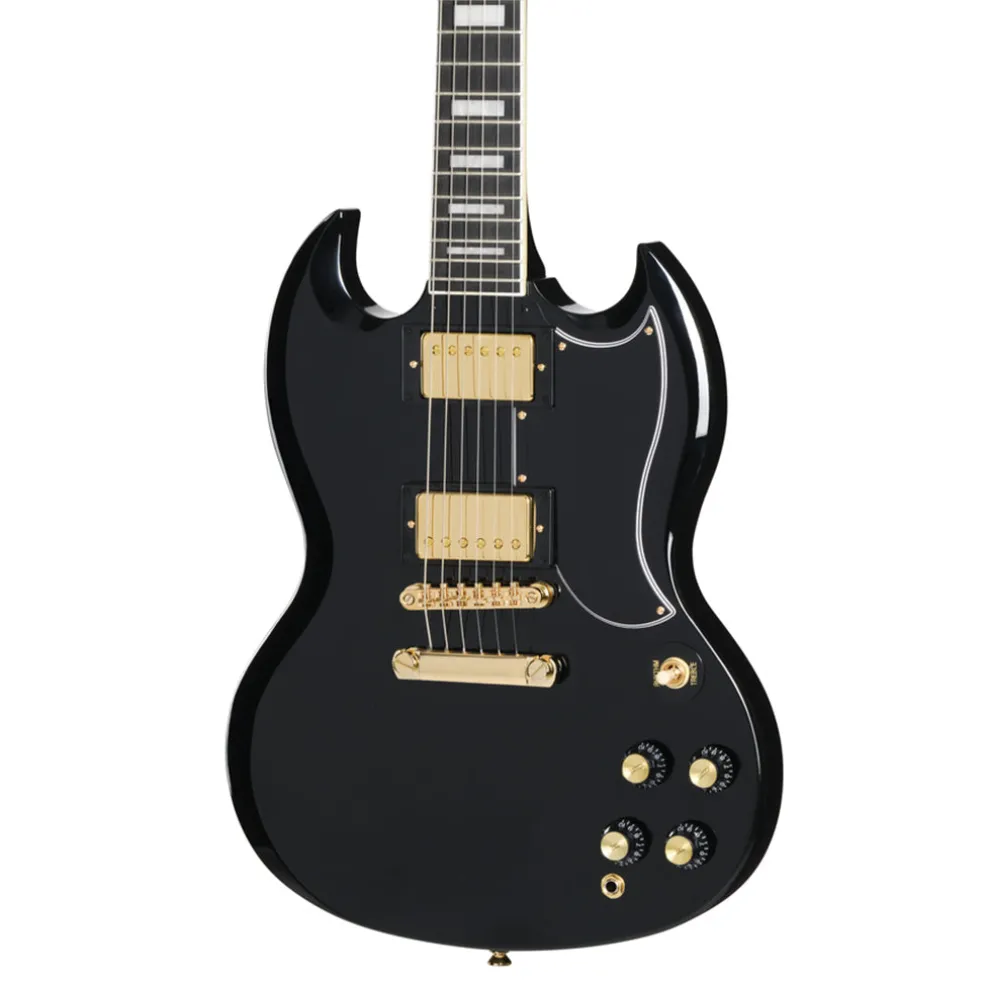 Epiphone SG Custom with Premium Gig Bag - Ebony