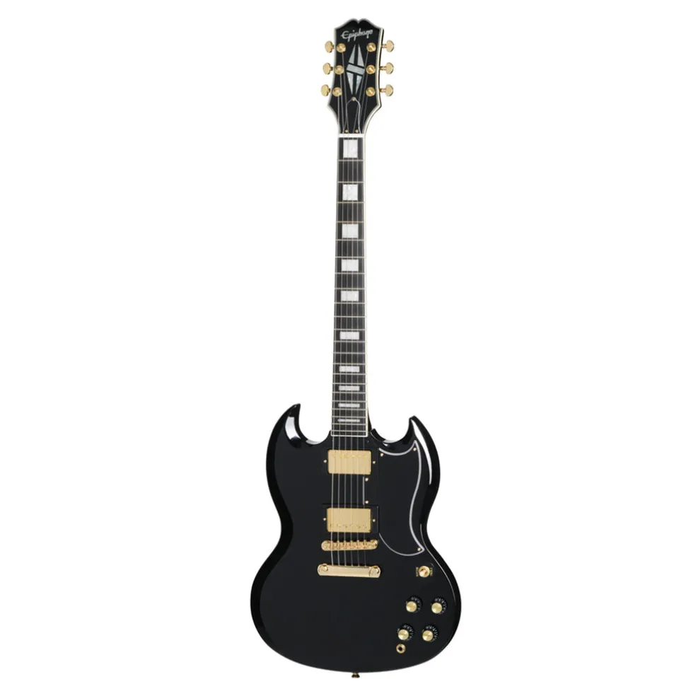 Epiphone SG Custom with Premium Gig Bag - Ebony