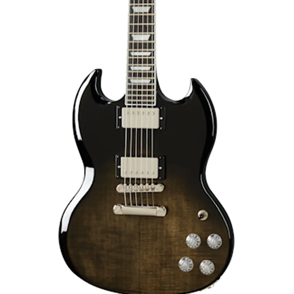 Epiphone SG Modern - Figured Trans Black Fade