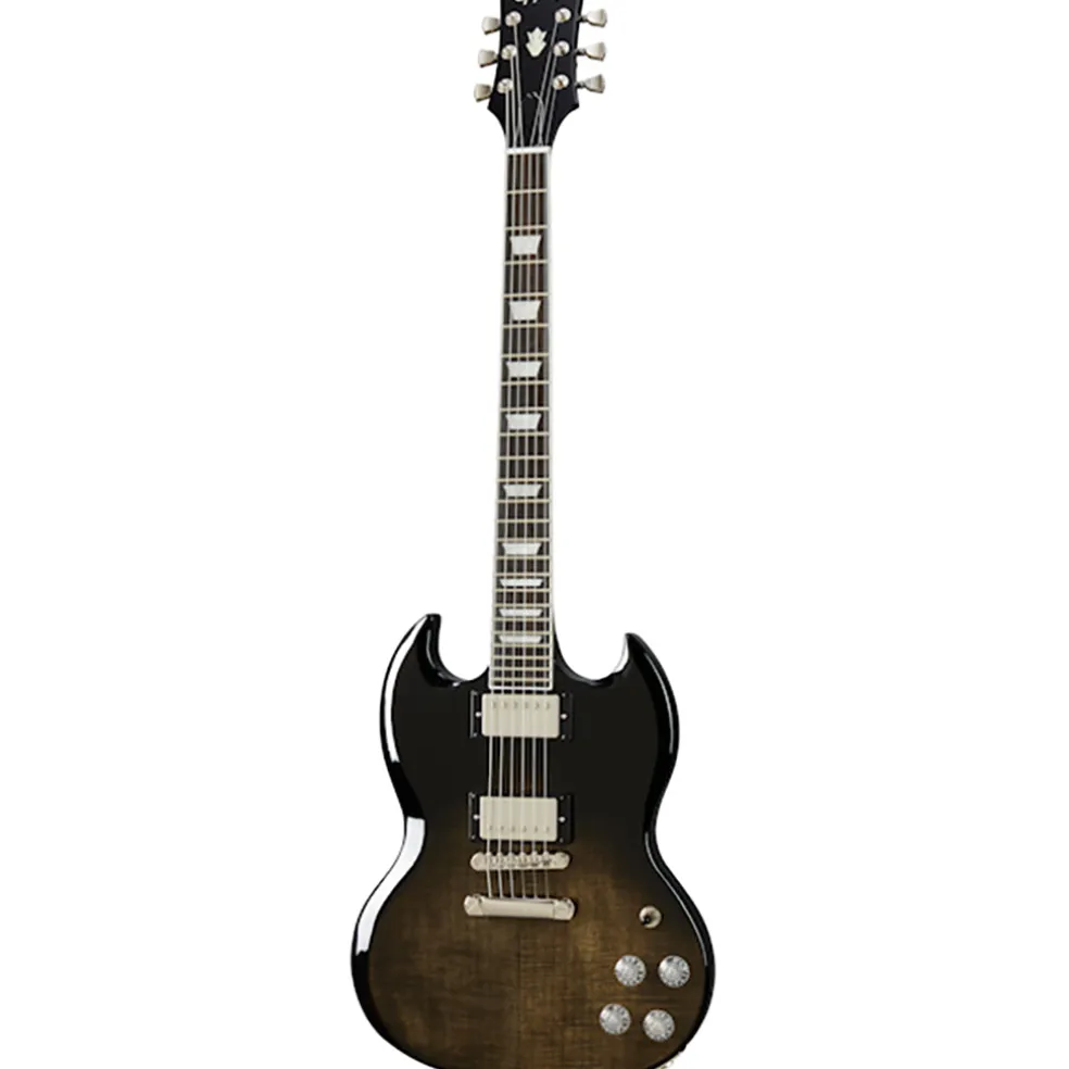 Epiphone SG Modern - Figured Trans Black Fade