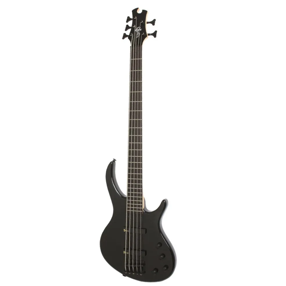 Epiphone Toby Deluxe-V Bass-Ebony Gloss 5 String