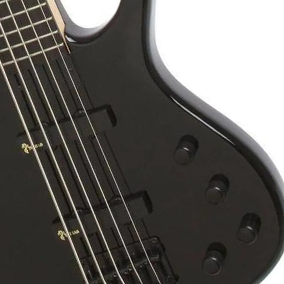 Epiphone Toby Deluxe-V Bass-Ebony Gloss 5 String