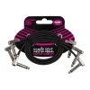Ernie Ball 12” Flat Ribbon Patch Cable 3-Pack