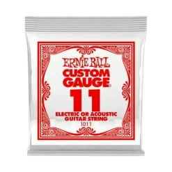 Ernie Ball 1011 Single Strings Plain .11 | Fretted Instrument Strings | E1011