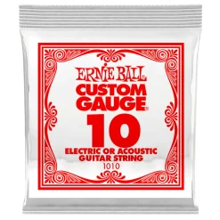 Ernie Ball .10 Single String (Plain) | Fretted Instrument Strings | E1010