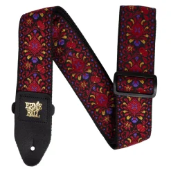 Ernie Ball Classic Jacquard Guitar/Bass Strap - Crimson Royal Bloom