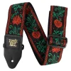 Ernie Ball Classic Jacquard Guitar/Bass Strap - Western Rose