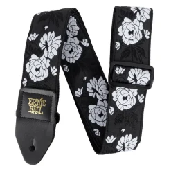 Ernie Ball Classic Jacquard Guitar/Bass Strap - Vanilla Rose