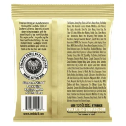 Ernie Ball Earthwood RandB wPlain G 8020 Brnz Ac Gtr Strings 3 Pk 10 52