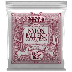 Ernie Ball Ernesto Palla Black and Gold Ball-End Nylon Classical Guitar String