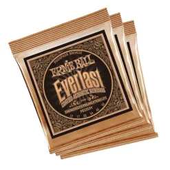Ernie Ball Erthwd Med Phos Brnz Ac Gtr Strings 3Pk 13-56