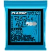Ernie Ball Extra Slinky Classic Rock n Roll Pure Nickel Wrap Electric Guitar String, 8-38 Gauge