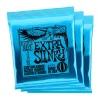Ernie Ball Extra Slinky Nckl Wnd Elec Gtr Strings 3 Pk 8 38