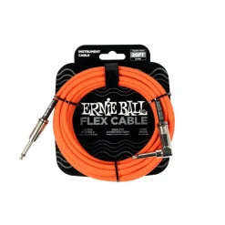 Ernie Ball Flex Instrument Cable - Orange, 20 feet