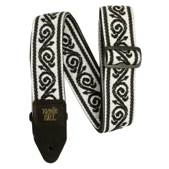 Ernie Ball Jacquard Guitar Strap - Black Vine