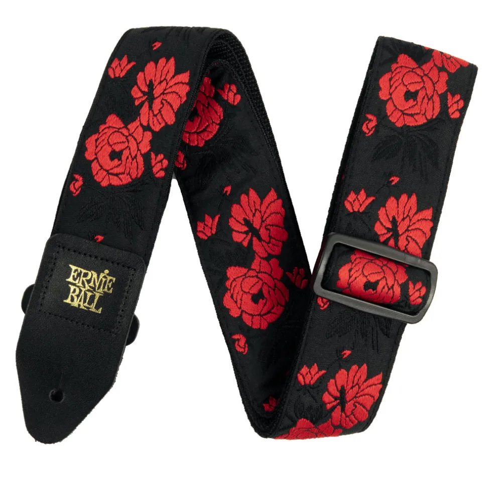 Ernie Ball Jacquard Guitar Strap - Tango Rose
