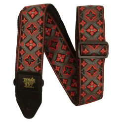 Ernie Ball Jacquard Guitar Strap - Red King