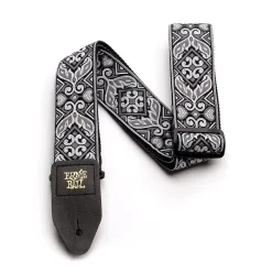 Ernie Ball Jacquard Guitar Strap - Tribal Silver