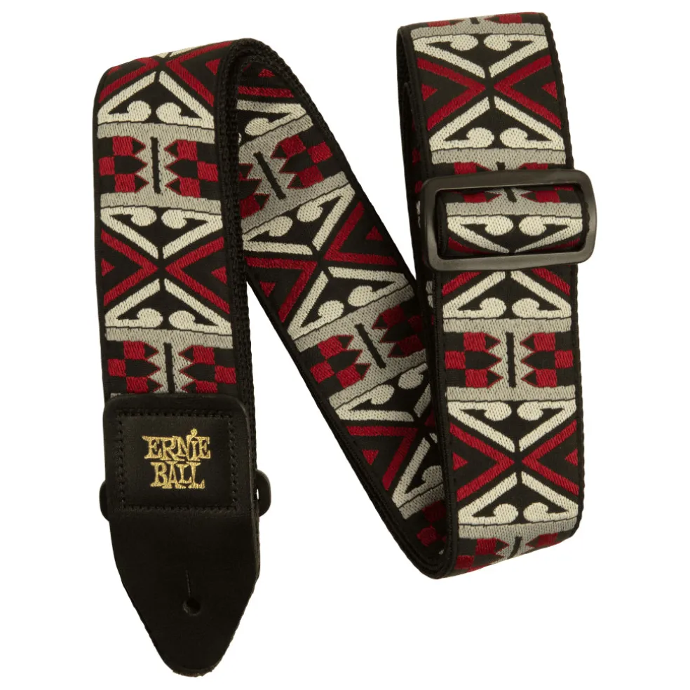 Ernie Ball Jacquard Guitar Strap - Primal Red