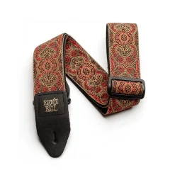 Ernie Ball Jacquard Strap - Crimson Paisley