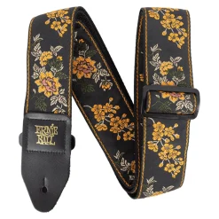 Ernie Ball Jacquard Strap - Tangerine Blossom