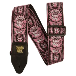 Ernie Ball Jacquard Strap - Pink Orleans