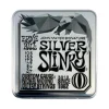 Ernie Ball John Mayer Silver Slinky Nickel Wound Electric Guitar Strings 3 Pack Tin - 10.5-47 Gauge