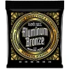 Ernie Ball Medium Light Aluminum Bronze Acoustic Guitar Strings, 12-54 Gauge