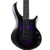 Ernie Ball Music Man - Majesty6, Wisteria Blossom, Black Matte H/W - Ebony Neck
