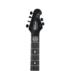 Ernie Ball Music Man - Majesty6, Wisteria Blossom, Black Matte H/W - Ebony Neck