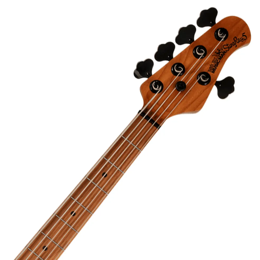 Ernie Ball Music Man 2018 S/R5,HH, Black, R.MPL, BLK PG