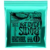 Ernie Ball Not Even Slinky Nickel Wound Electric Guitar Strings, 12-56 Gauge
