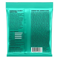 Ernie Ball Not Even Slinky Nickel Wound 12/56 Electric Guitar Strings 3 Pack | Fretted Instrument Strings | P03626