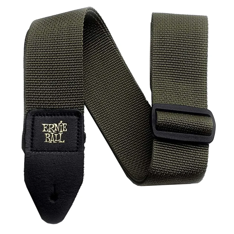 Ernie Ball Polypro Guitar Strap, Olive